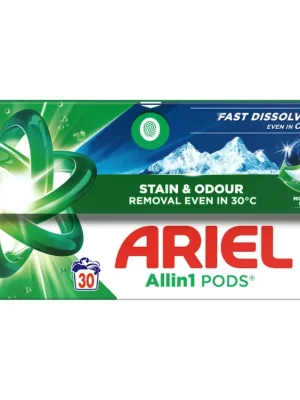 Ariel gelové kapsle 30 ks Mountain Spring All in 1 Levný