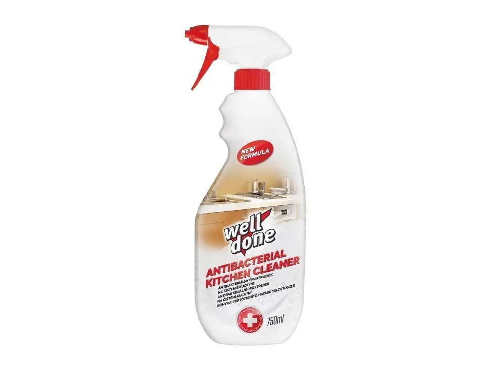 Well Done antibakteriální čistič 750 ml Kuchyň Autentický