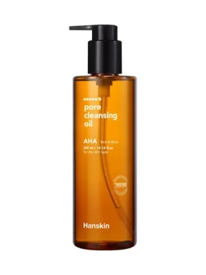 Akční Cena Hanskin Pore AHA Rich & Moist Cleansing Oil 300 ml