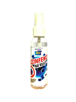 Vysoce Kvalitní Power Air dezinfekční sprej na ruce 60 ml
