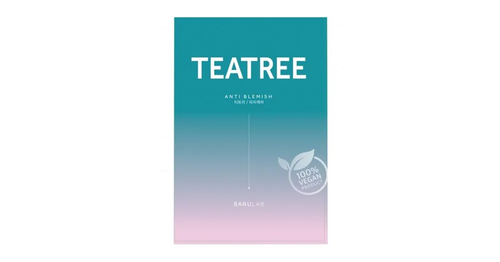 Barulab Tea Tree Anti Blemish Clean Vegan Mask 23 g Ověřený