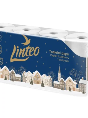 Akční Nabídka Linteo toaletní papír 8 rolí Den & Noc 3-vrstvý