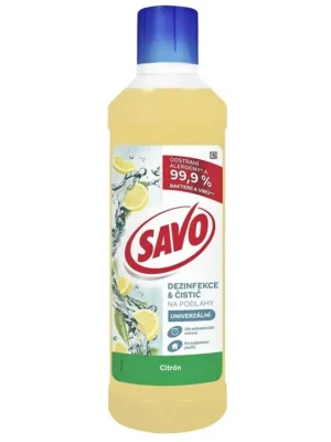 Savo dezinfekce a čistič na podlahy 1000 ml Citron Zlevněný