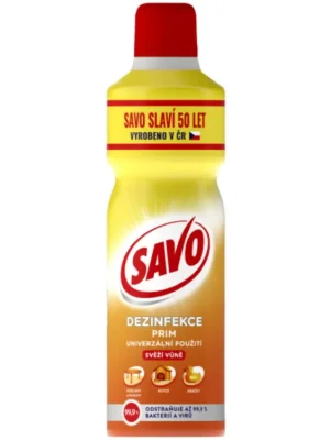 Novinka Savo dezinfekce Prim 1,2 l Svěží vůně