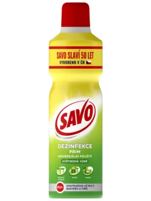Cenová Bomba Savo dezinfekce Prim 1,2 l Květinová vůně