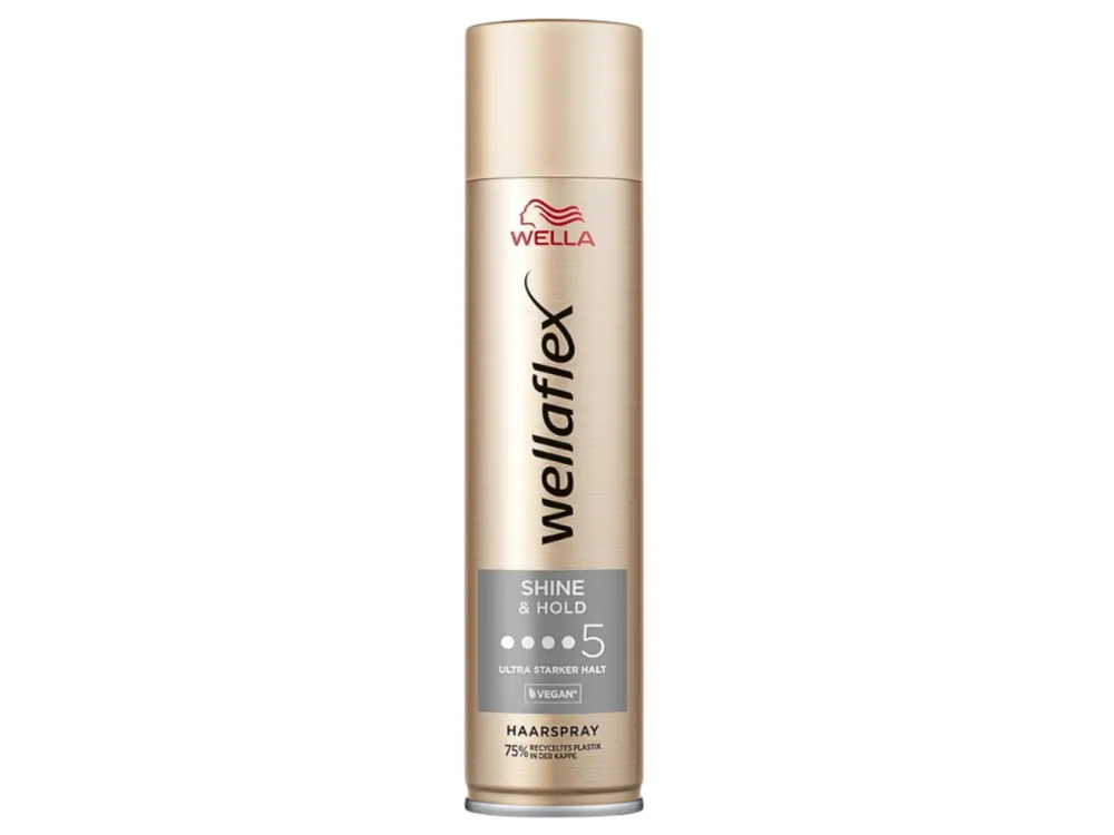 Tovární Cena Wellaflex lak na vlasy 250 ml Shiny & Hold 5