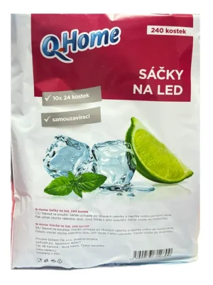 Oblíbený Q-Home sáčky na ledové kostky 240 kostek