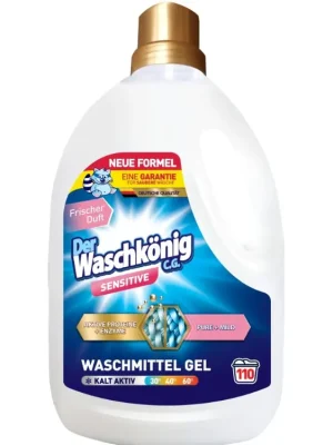 Odeslání Ihned Waschkönig prací gel 110 dávek Sensitive 3,305 l