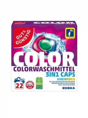 Víkendová Akce Gut & Günstig gelové kapsle 22 ks Color