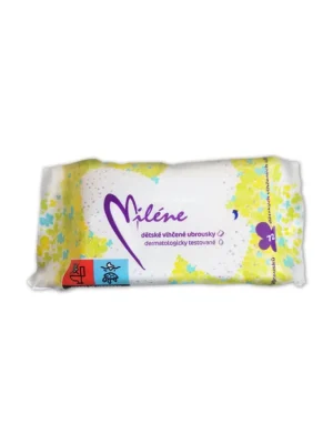 Odeslání Ihned Miléne dětské vlhčené ubrousky 72 ks