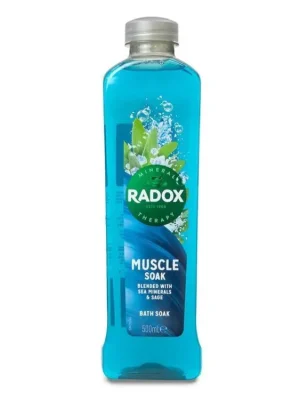 Radox pěna do koupele 500 ml Muscle Soak Nová Kolekce