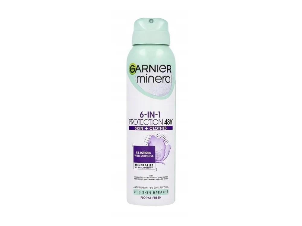 Přímo Od Výrobce Garnier antiperspirant 150 ml 6-in-1 Protection Floral Fresh