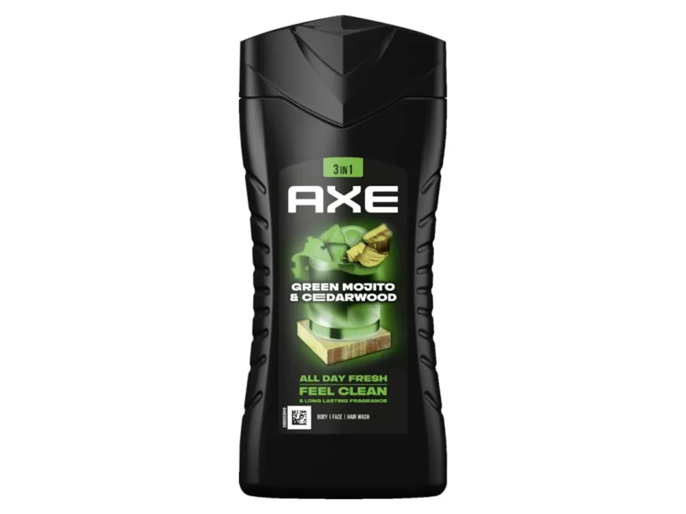 Axe sprchový gel 250 ml Green Mojito & Cedarwood 3v1 Finální Výprodej