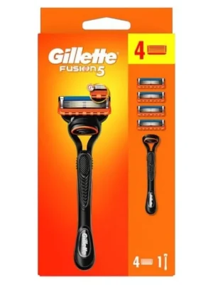 Výprodej Gillette holící strojek Fusion5 + 4 náhradní hlavice