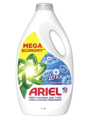 Objednat Nyní Ariel prací gel 70 dávek Touch of Lenor Fresh Air 3,15 l