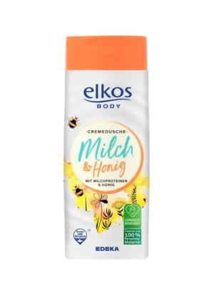 Elkos Body sprchový gel 400 ml Med & Mléko Originální