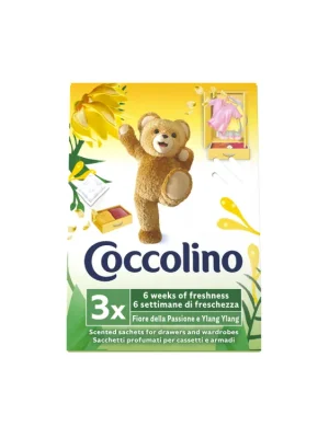Doprava Zdarma Coccolino vonné sáčky 3 ks Passion fruit & Ylang Ylang