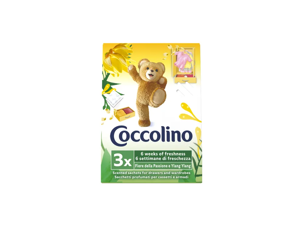 Doprava Zdarma Coccolino vonné sáčky 3 ks Passion fruit & Ylang Ylang