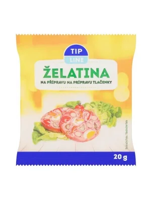 Kup Teď Tip Line želatina v prášku 20 g na přípravu tlačenky