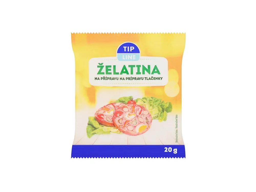 Kup Teď Tip Line želatina v prášku 20 g na přípravu tlačenky