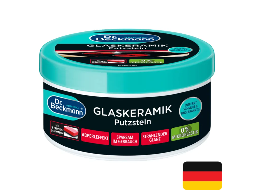Oblíbený Dr. Beckmann čistič sklokeramických desek 250 g s houbičkou