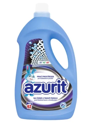 Finální Výprodej Azurit prací gel 62 dávek na černé a tmavé prádlo 2480 ml