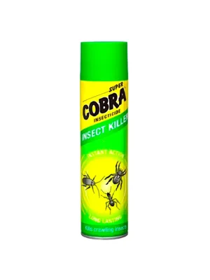Top Prodej Super Cobra zabiják hmyzu 400 ml Lezoucí hmyz (Kills crawiling insects)Lezoucí hmyz