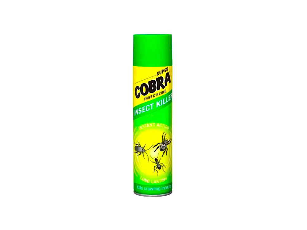 Top Prodej Super Cobra zabiják hmyzu 400 ml Lezoucí hmyz (Kills crawiling insects)Lezoucí hmyz