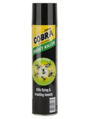 Ověřený Super Cobra zabiják hmyzu 400 ml Univerzální (Kills flying & crawiling insects)Lezoucí a lezoucí hmyz