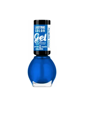 Objednat Nyní Miss Sporty lak na nehty 7 ml Color Gel Shine 510 modrý metalický