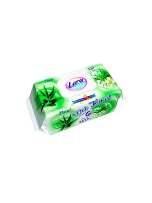 Nakupujte Hned Lara vlhčené ubrousky 120 ks Aloe Vera