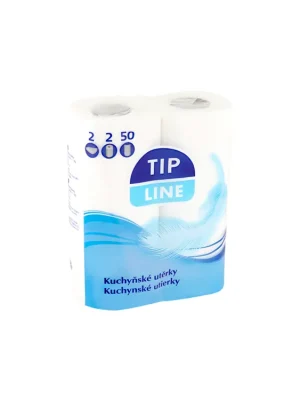 Tip Line kuchyňské utěrky 2 ks 2-vrstvé Časově Omezené