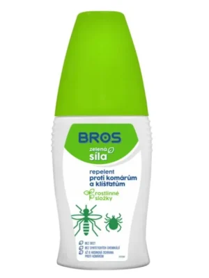 Bros repelent rozprašovač 50 ml Zelená síla proti komárům a klíšťatům Nejlepší Cena