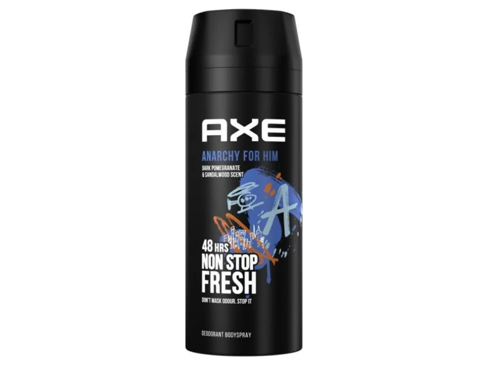 Bezpečná Platba Axe deodorant sprej 150 ml Anarchy For Him