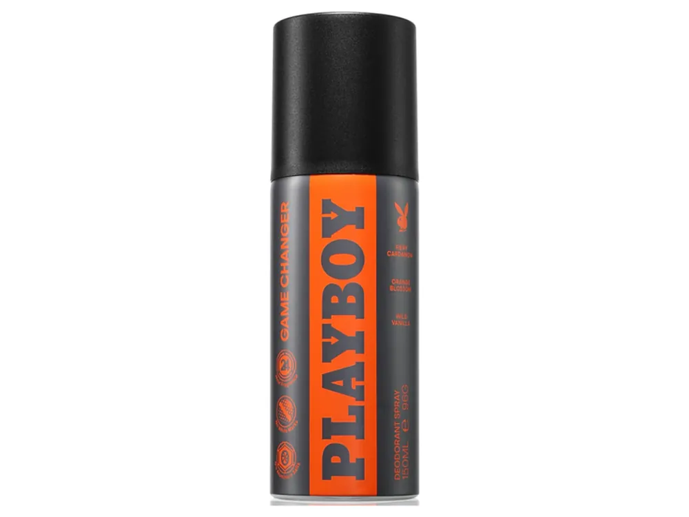 Novinka Playboy deodorant 150 ml Game Changer Men