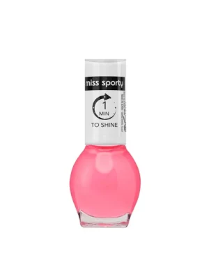 Kup Teď Miss Sporty lak na nehty 7 ml 1 min To Shine 635 růžový