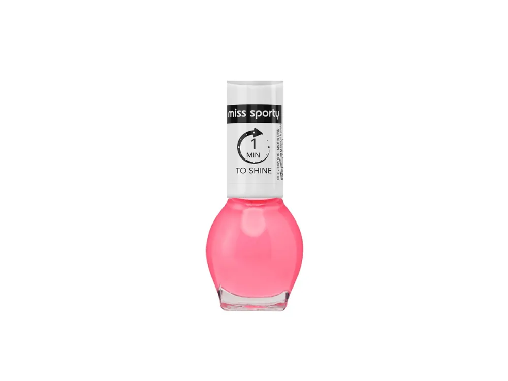 Kup Teď Miss Sporty lak na nehty 7 ml 1 min To Shine 635 růžový