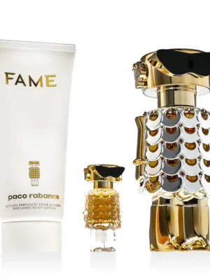 Rabanne Fame EDP 80 ml + EDP MINI 4 ml + BL 100 ml W Značkový