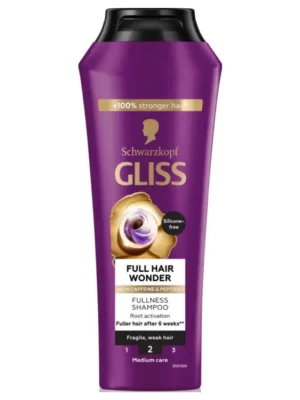 Značkový Gliss šampon 250 ml Full Hair Wonder