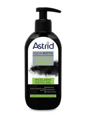 Astrid micelární čistící gel 200 ml Aktivní Uhlí Koupit Online