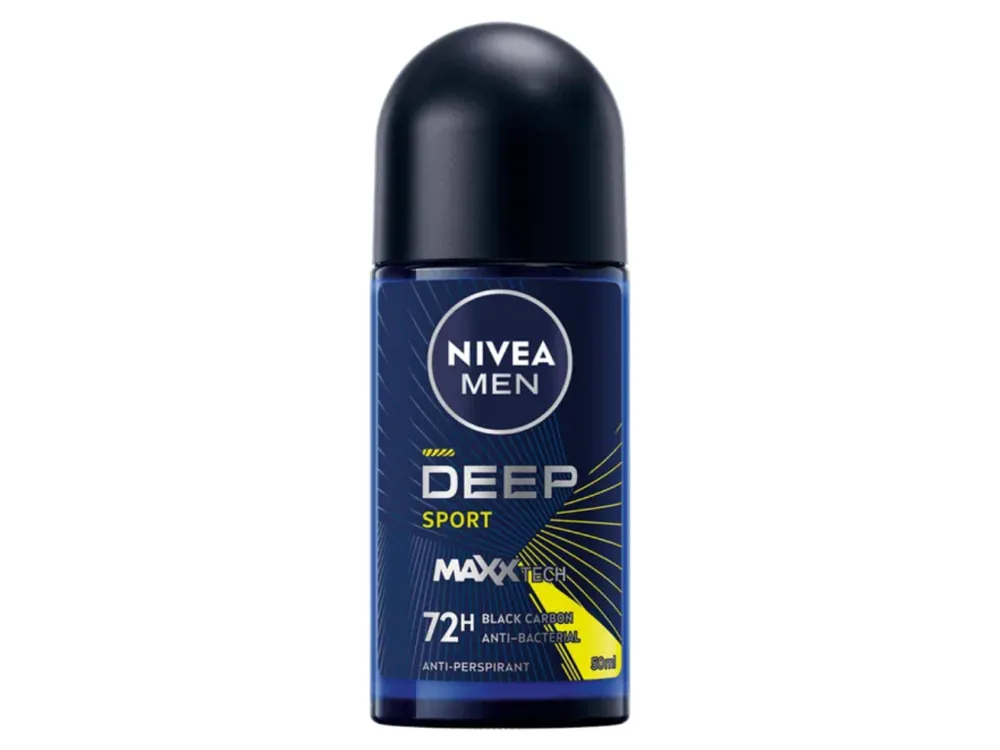 Nivea Men antiperspirant roll-on 50 ml Deep Sport Black Carbon Kup Teď