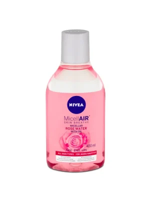 Bezpečná Platba Nivea micelární voda 400 ml Dvoufázová s růžovou vodou