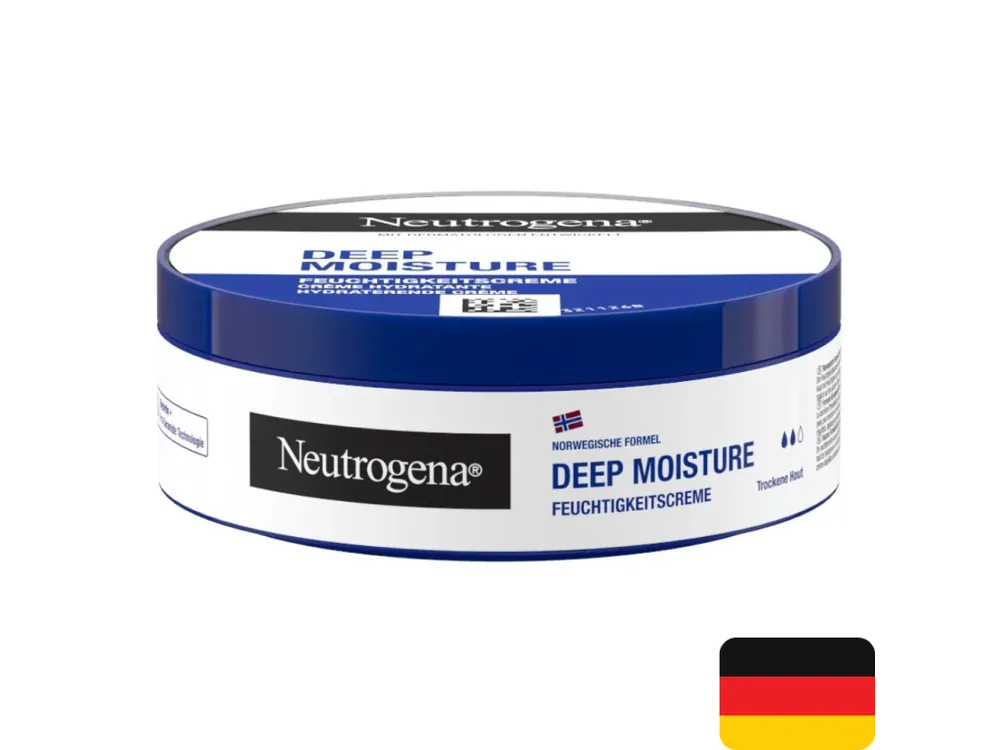 Neutrogena hydratační krém 200 ml Deep Moisture Omezená Nabídka