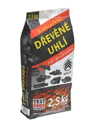 Servis Les dřevěné uhlí 2,5 kg Ověřený