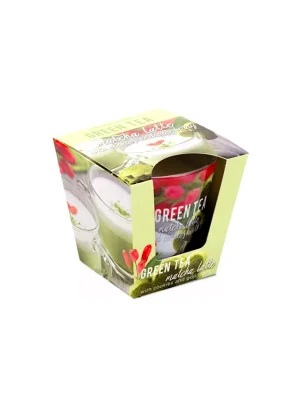 Sleva Bartek Candles svíčka 115 g Green Tea Matcha Latte