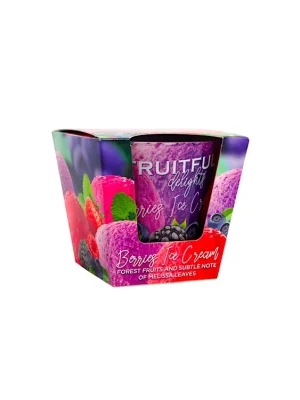 Bartek Candles svíčka 115 g Fruitful Delights Berries Ice Cream Dokud Zásoby Vydrží
