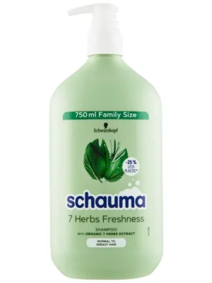 Schauma šampon 750 ml 7 Herbs Freshness Expresní Doručení