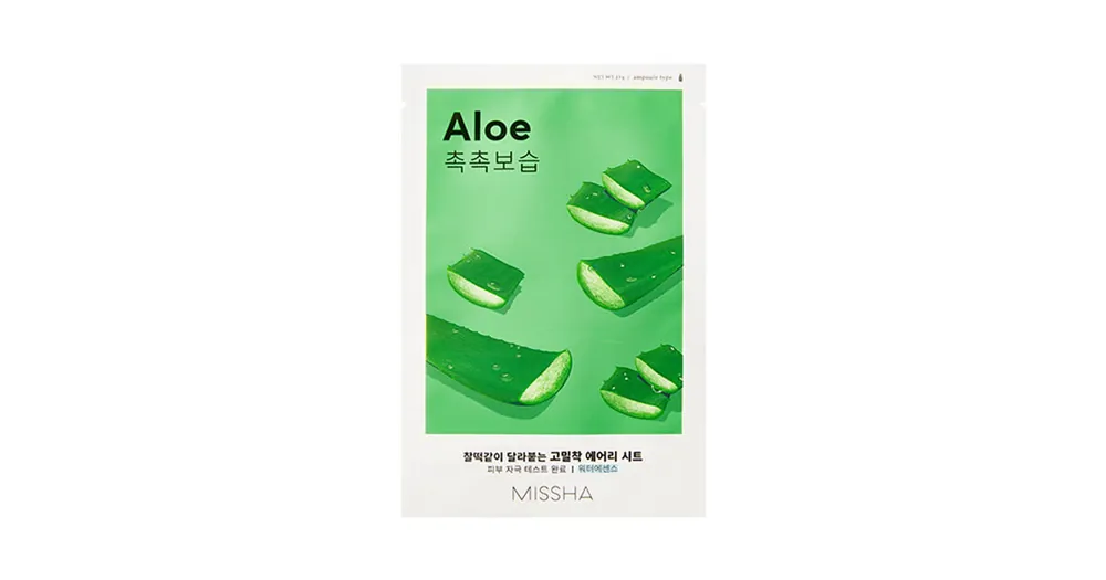 Omezená Nabídka MISSHA Airy Fit Sheet Mask Aloe 19 g