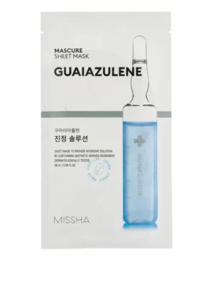 MISSHA Mascure Sheet Mask Guaiazulene 28 ml Vysoce Kvalitní