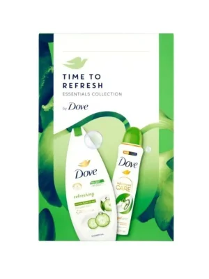 Dove dárková sada Time To Refresh (sprchový gel 250 ml + deospray 150 ml) Značkový